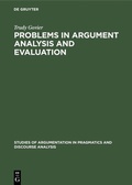 Cover: Problems in Argument Analysis and Evaluation - De Gruyter Mouton