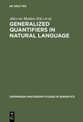 Cover: Generalized Quantifiers in Natural Language - De Gruyter Mouton