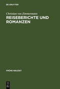 Cover: Reiseberichte und Romanzen - De Gruyter
