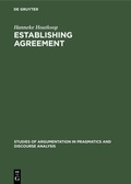 Cover: Establishing agreement - De Gruyter Mouton
