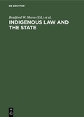 Cover: Indigenous law and the state - De Gruyter Mouton
