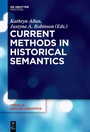 Cover: Current Methods in Historical Semantics - De Gruyter Mouton