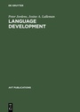 Cover: Language Development - De Gruyter Mouton