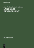 Cover: Language Development - De Gruyter Mouton