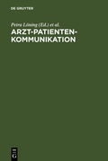 Cover: Arzt-Patienten-Kommunikation - De Gruyter