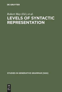 Enlarge image Cover: Levels of Syntactic Representation - De Gruyter Mouton