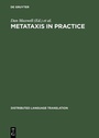 Cover: Metataxis in Practice - De Gruyter Mouton