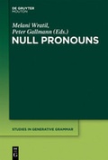 Cover: Null Pronouns - De Gruyter Mouton