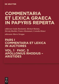 Enlarge image Cover: Apollonius Rhodius - Aristides - De Gruyter