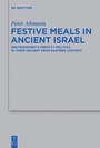 Cover: Festive Meals in Ancient Israel - De Gruyter