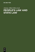 Cover: People's Law and state law - De Gruyter Mouton