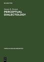 Cover: Perceptual Dialectology - De Gruyter Mouton