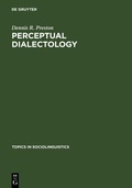 Cover: Perceptual Dialectology - De Gruyter Mouton