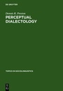 Cover: Perceptual Dialectology - De Gruyter Mouton