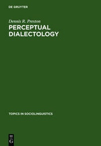 Abbildung von: Perceptual Dialectology - De Gruyter Mouton