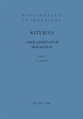 Cover: Liber ad Renatum monachum - De Gruyter