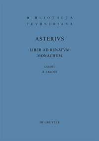 Abbildung von: Liber ad Renatum monachum - De Gruyter