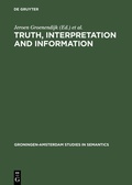 Cover: Truth, Interpretation and Information - De Gruyter Mouton