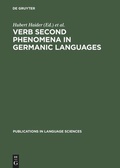 Cover: Verb Second Phenomena in Germanic Languages - De Gruyter Mouton