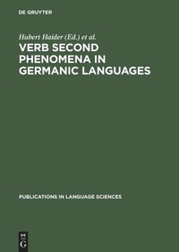 Enlarge image Cover: Verb Second Phenomena in Germanic Languages - De Gruyter Mouton