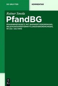 Abbildung von: PfandBG - De Gruyter