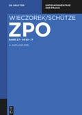 Cover: &sect;&sect; 50-77 - De Gruyter
