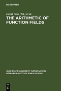 Cover: The Arithmetic of Function Fields - De Gruyter