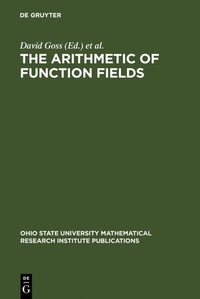 Abbildung von: The Arithmetic of Function Fields - De Gruyter