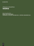 Cover: Apologia secunda 80,3 - Historia Arianorum 32,2 - De Gruyter