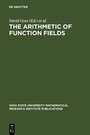 Cover: The Arithmetic of Function Fields - De Gruyter