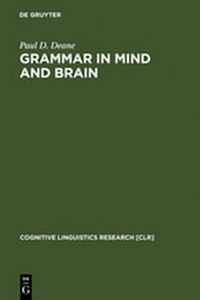 Abbildung von: Grammar in Mind and Brain - De Gruyter Mouton