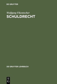 Bild: Schuldrecht - De Gruyter