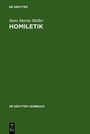 Cover: Homiletik - De Gruyter