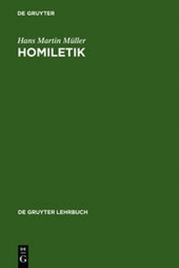 Enlarge image Cover: Homiletik - De Gruyter