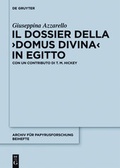 Cover: Il dossier della "domus divina" in Egitto - De Gruyter