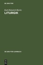 Cover: Liturgik - De Gruyter