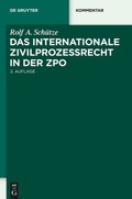 Abbildung von: Das internationale Zivilprozessrecht in der ZPO - De Gruyter