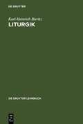 Cover: Liturgik - De Gruyter