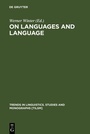 Bild: On Languages and Language - De Gruyter Mouton