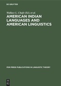 Cover: American Indian languages and American linguistics - De Gruyter Mouton