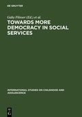 Cover: Towards More Democracy in Social Services - De Gruyter