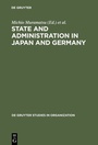 Cover: State and Administration in Japan and Germany - De Gruyter