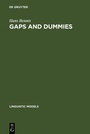Cover: Gaps and Dummies - De Gruyter Mouton