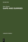 Cover: Gaps and Dummies - De Gruyter Mouton