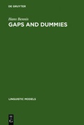 Cover: Gaps and Dummies - De Gruyter Mouton