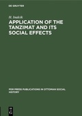 Cover: Application of the Tanzimat and its social effects - De Gruyter Mouton