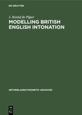 Cover: Modelling British English Intonation - De Gruyter Mouton