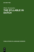Cover: The Syllable in Dutch - De Gruyter Mouton