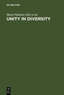 Cover: Unity in Diversity - De Gruyter Mouton