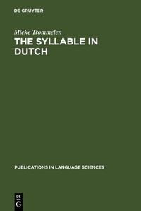 Enlarge image Cover: The Syllable in Dutch - De Gruyter Mouton